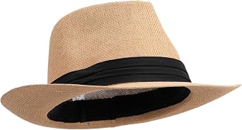 Jeanne Simmons Men's Large Brim Fedora Hat