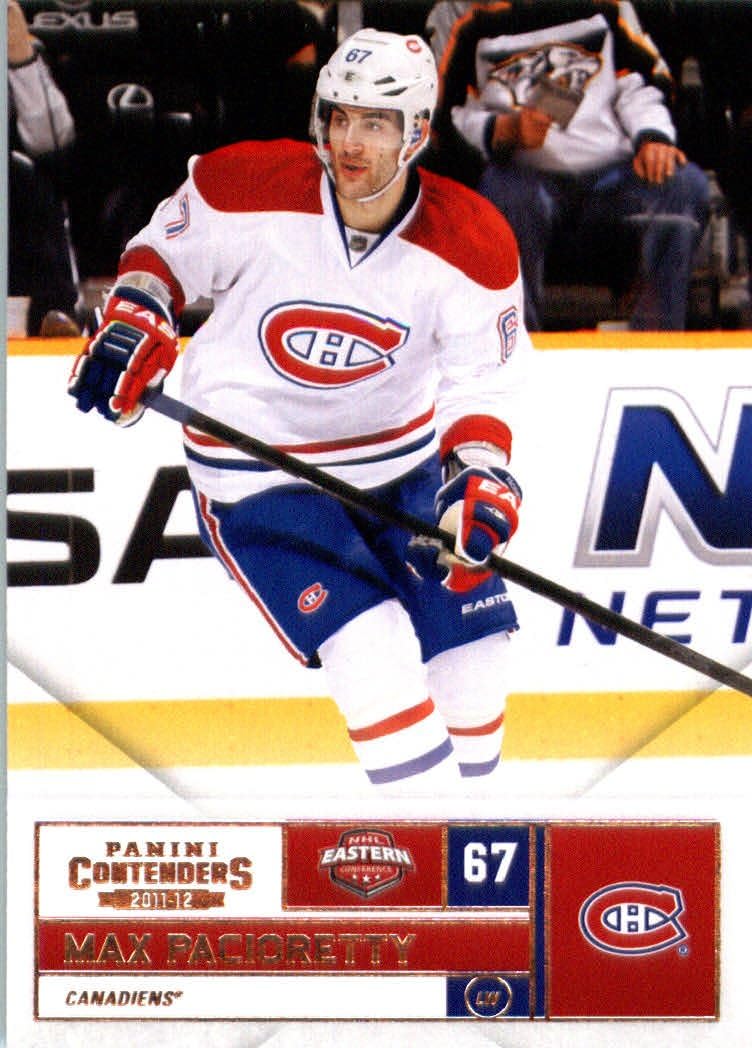 Amazon.com: 2011 Panini Contenders Hockey Card (2011-12) #67 Max ...