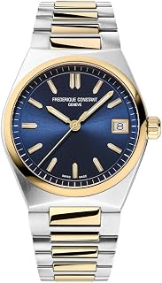 Frederique Constant Ladies Highlife Swiss Quartz Two Tone Stainless Steel Watch,Blue Dial Style: FC-240N2NH3B