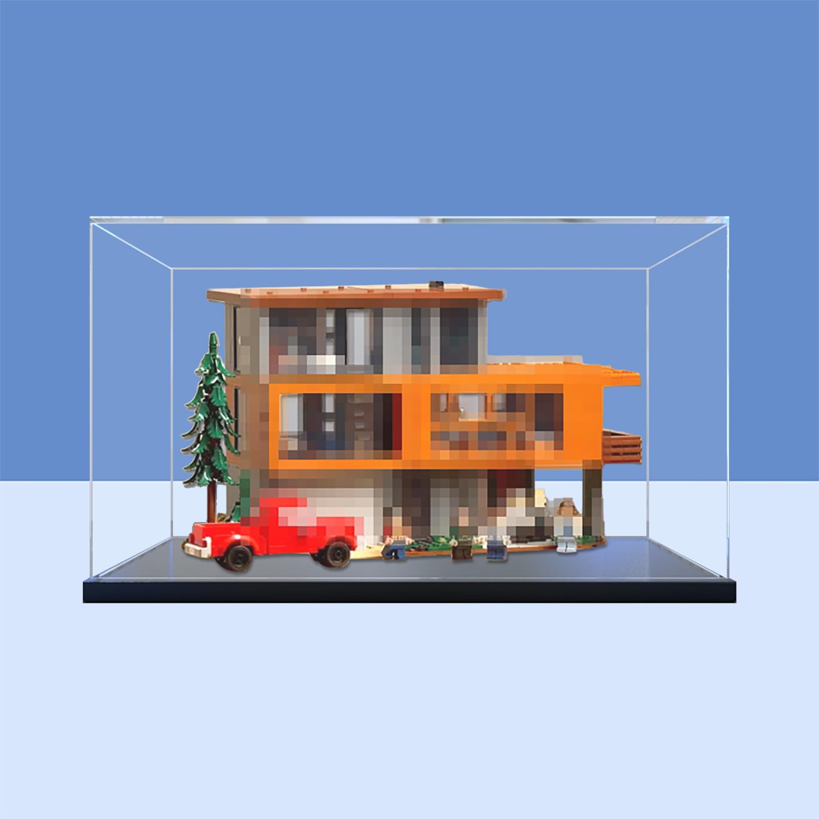 Acrylic Display Case for Lego 21354 Twilight The Cullen House Model (without Brick Model), Option B