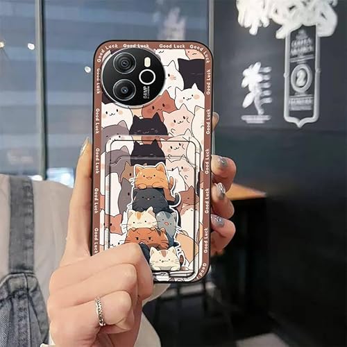 Lulumi-Phone Case For Blackview Shark8/Oscal Tiger12, TPU cell phone cover Back Cover phone pouch Soft case Cover Anti-knock Car