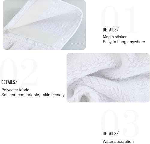 Vista 54 de Boccsty Toallas de baño con diseño de tortuga marina, estrella de mar, 2 piezas, mapa de tortuga, animales del océano, toalla de baño para bar