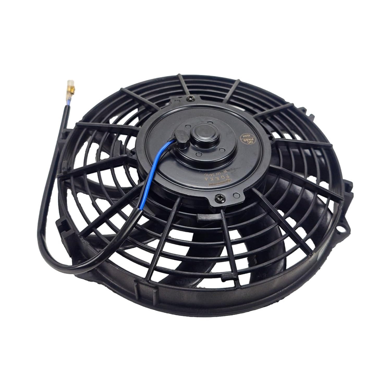 Air Cooling System, 2pcs 9-inch Electronic Fan 12v24v Car Air Conditioning Water Tank Cooling(9inch12V)