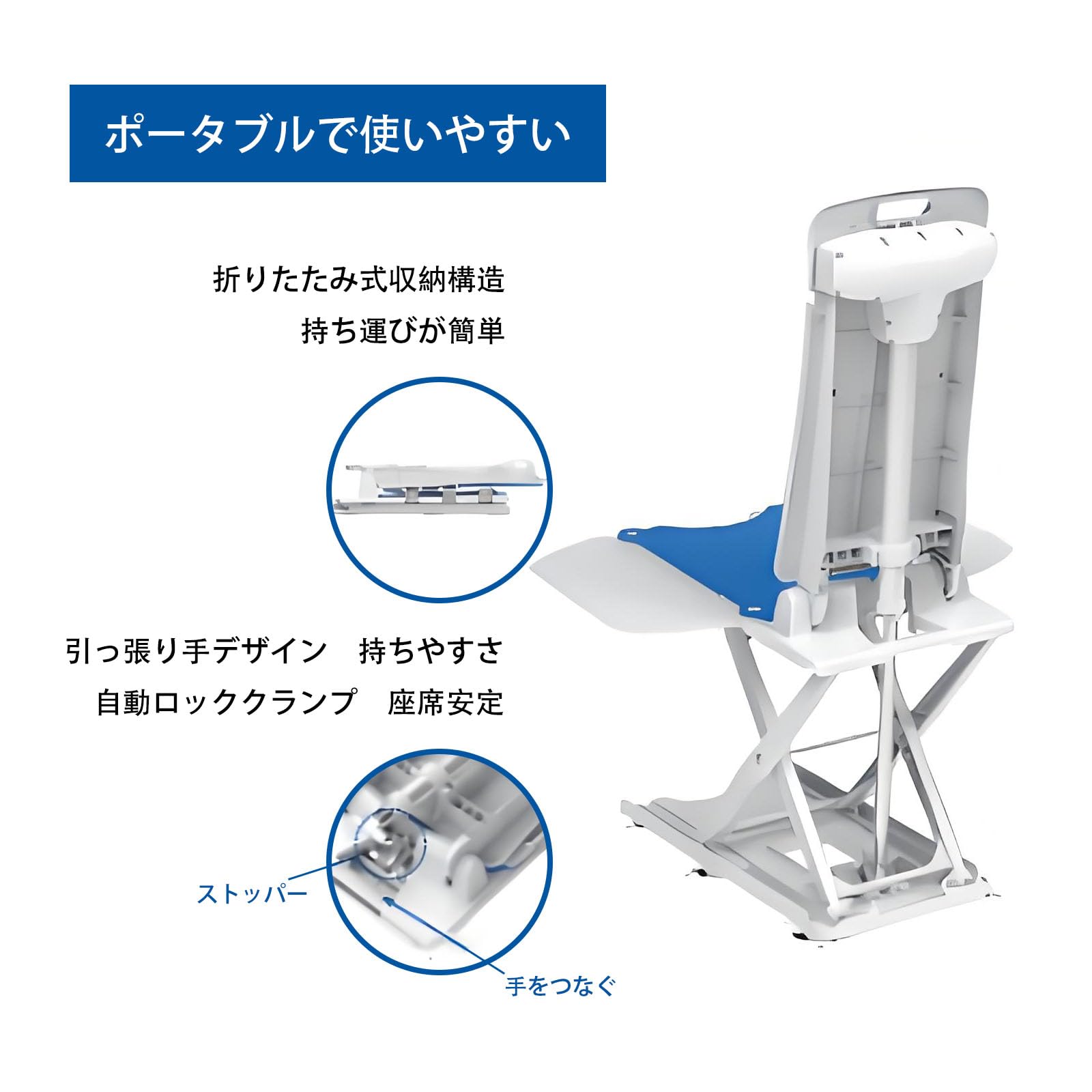 介護用 入浴補助椅子 リクライニング式 Amazon.co.jp: 電動式入浴補助椅子 浴槽用昇降チェア リクライニング