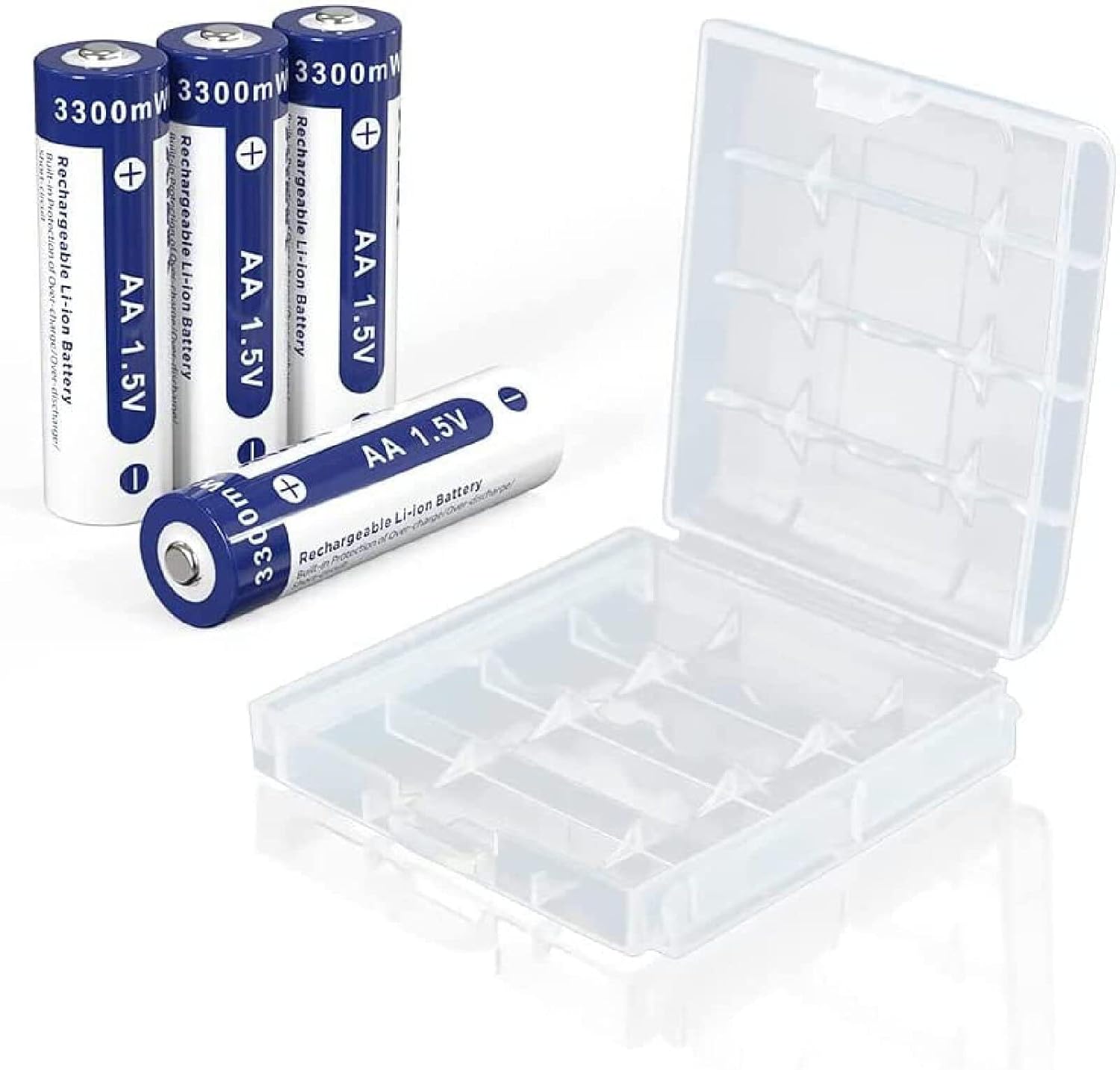 1.5V Aa Lithium Rechargeable Battery 3300mWhHigh Performance Constant