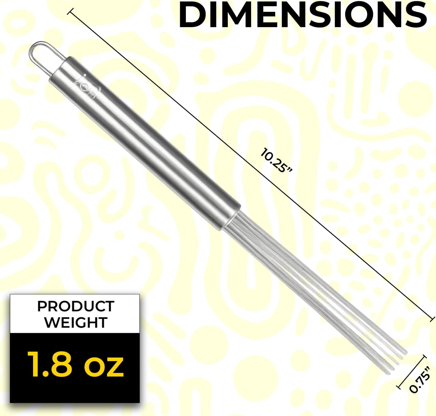 Stanless Steel Whisk (Professional Barista Tool Whisk)