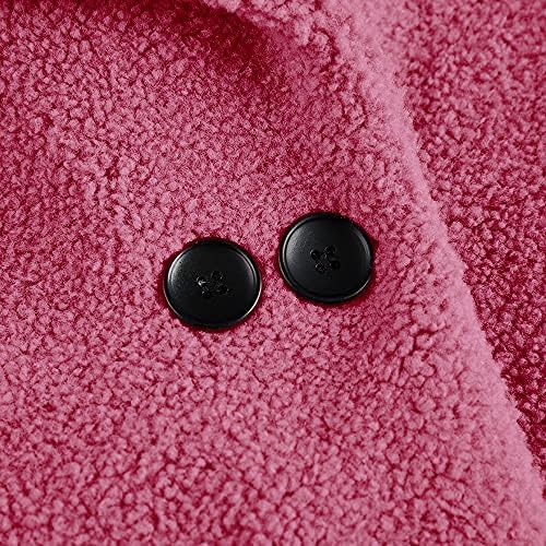 rrhss Baby Girls Faux Fur Teddy Long Coat Toddler Kids Winter Fleece Jacket Warm Outwear Clothes - Image 3