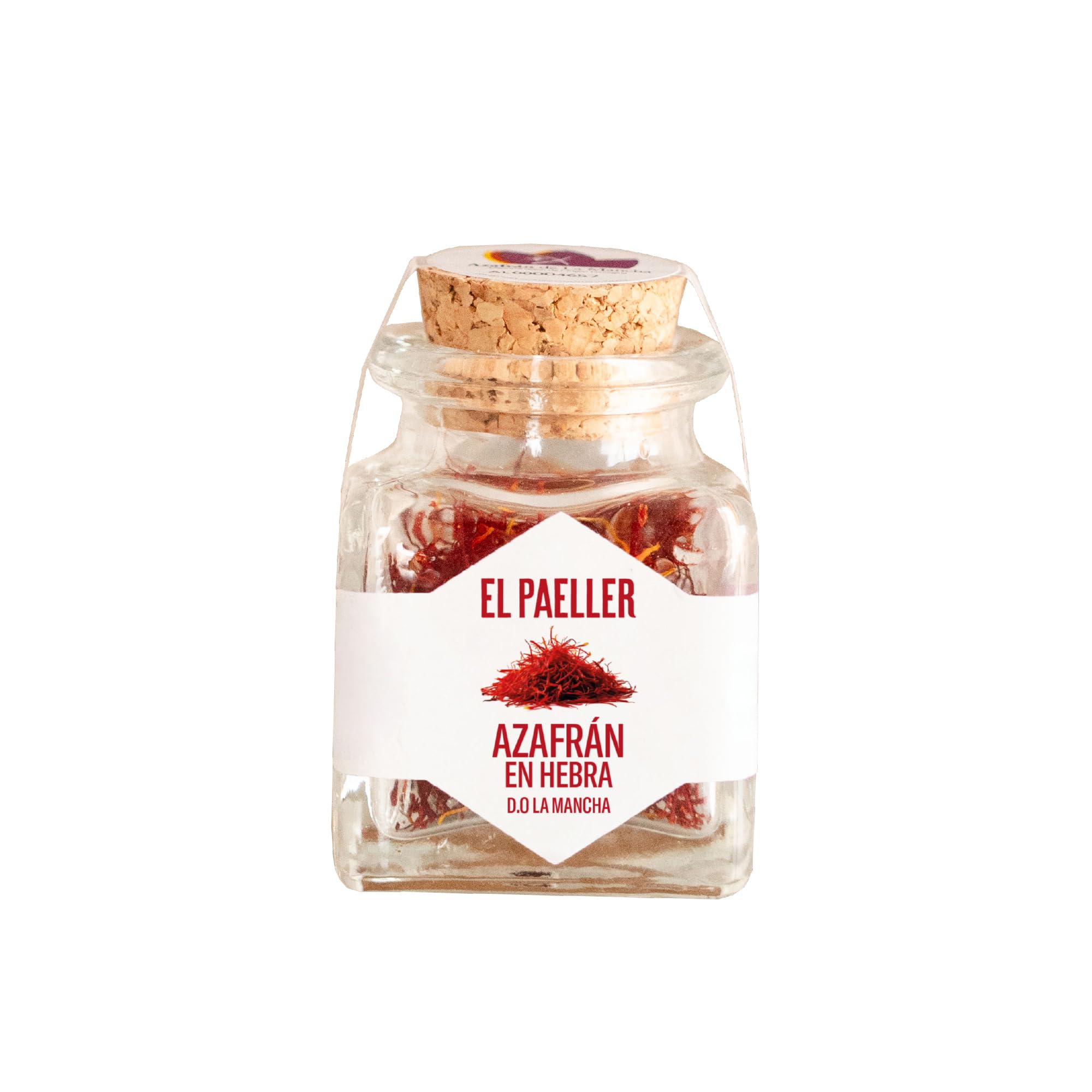 EL PAELLER - Zafferano in Pistilli D.O. La Mancha - 100% Naturale e Puro – Aroma e Gusto Intensi – Spezia per Paella e Cucina Mediterranea - Origine Spagna