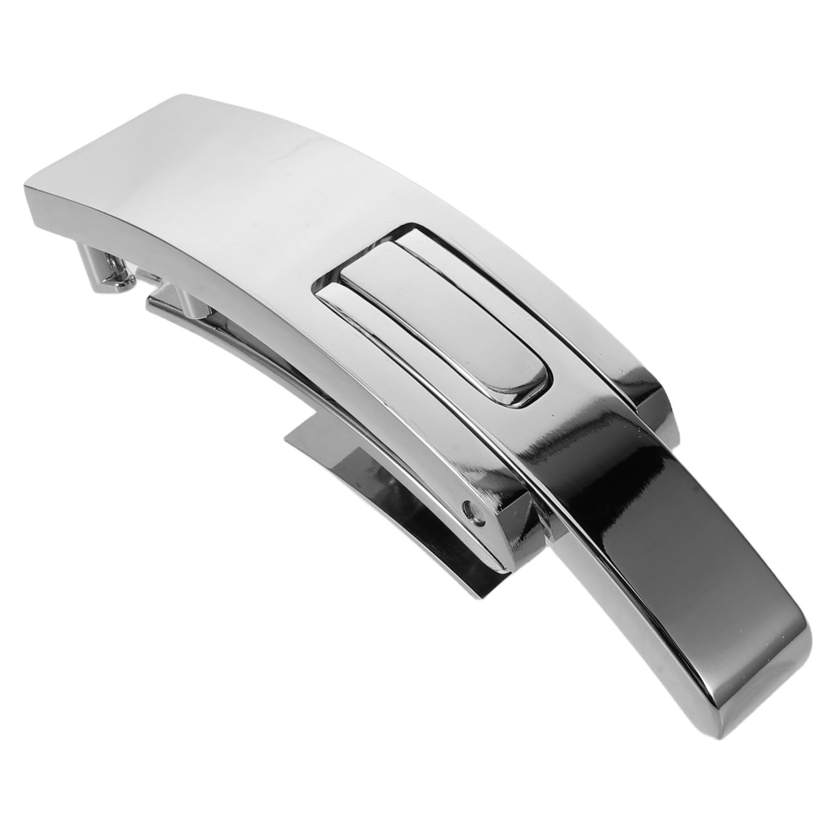 BESTonZON Fibbia per Cintura da Sollevamento Pesi in Alluminio Argento con Aggancio Rapido per Squat e Allenamenti di Powerlifting Stabilità Ottimale per Palestra