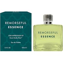 Remorseful Essence Cologne for Men, EAU DE TOILETTE, 3.4 Ounces, Men's Cologne Spray with Orange Blossom, Nutmeg & Vanilla Notes, Bold Fresh Scent, Long-Lasting Fragrance, Gucci Guilty Elixir Inspired