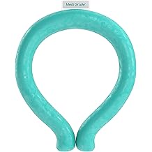 Medi Grade Neck Cooling Tube - Reusable, Instant Cooling Neck Ring - Mess-Free, Lightweight &amp; Portable Ice Ring for Neck - No Power Needed - for Summer Heat Relief - 1 x Large - 6.1&rdquo; x 7.3&rdquo;