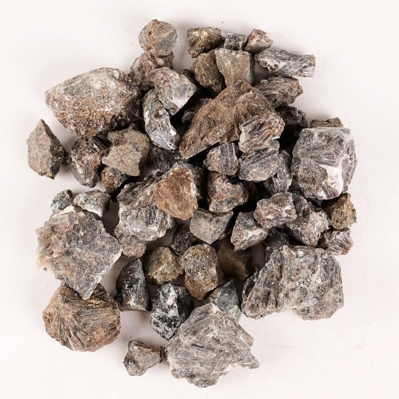 WHZHDMA Bulk Natural Crystal Rough Stone Natural Fushan Stone Ore Crystal Rough Stone Ornaments Ore Specimen Diffuser Stone Gravel Rocks Stones and Crystals