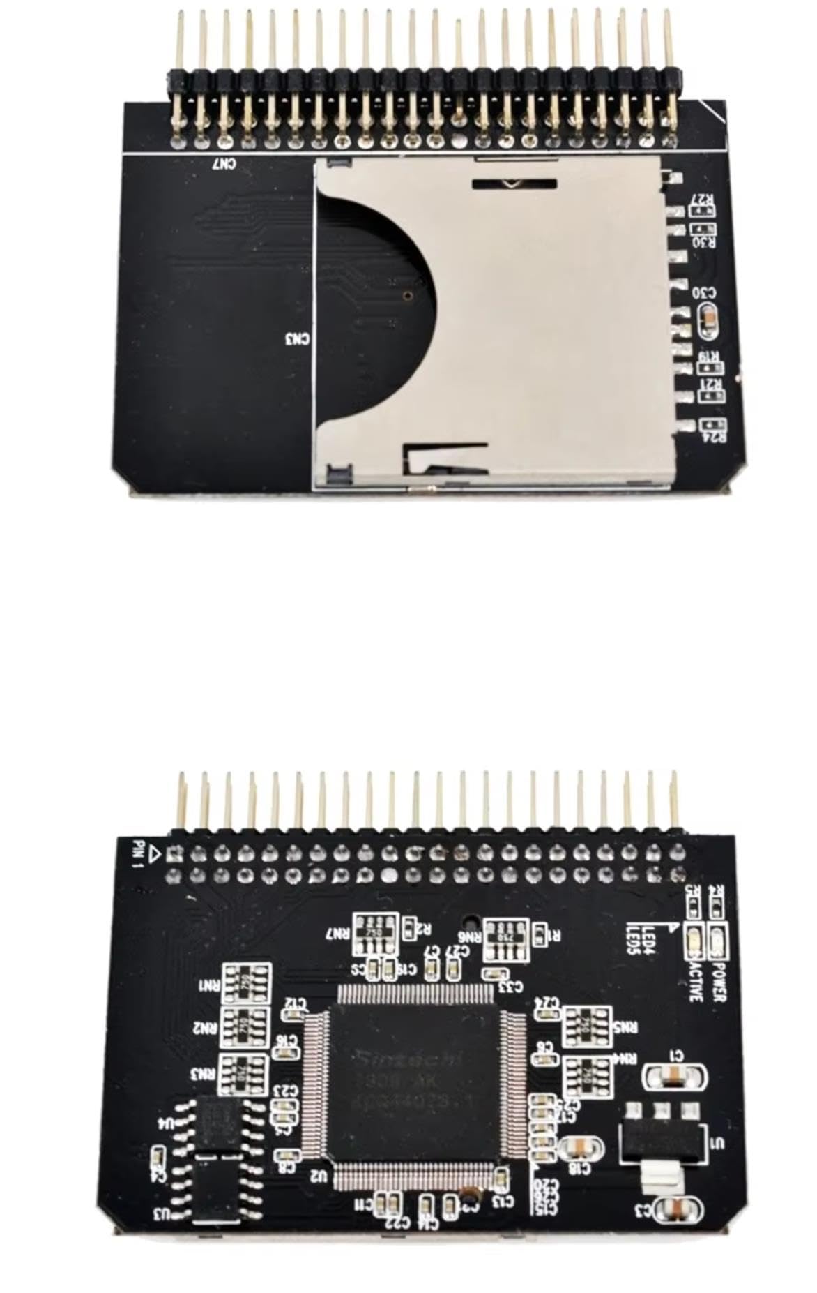 SD/SDHC/MMC Memory Card to 2.5" 44Pin 44-Pin Male IDE Adapter for Laptop-image-43
