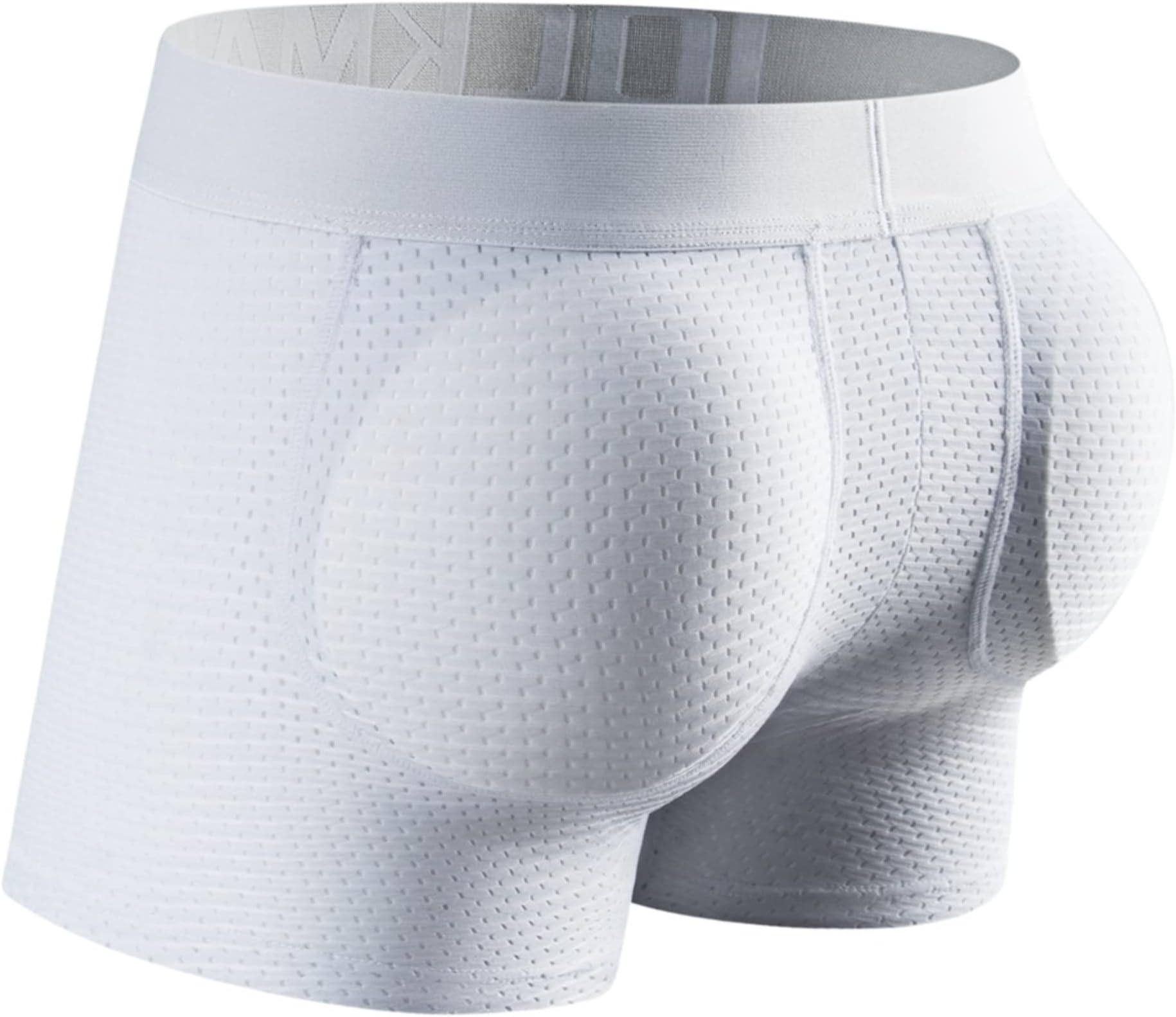 FaringotoMen Padded Underwear Mesh Short Buttoceks Lifter Enlarge Butt Push Up Pad Underpants