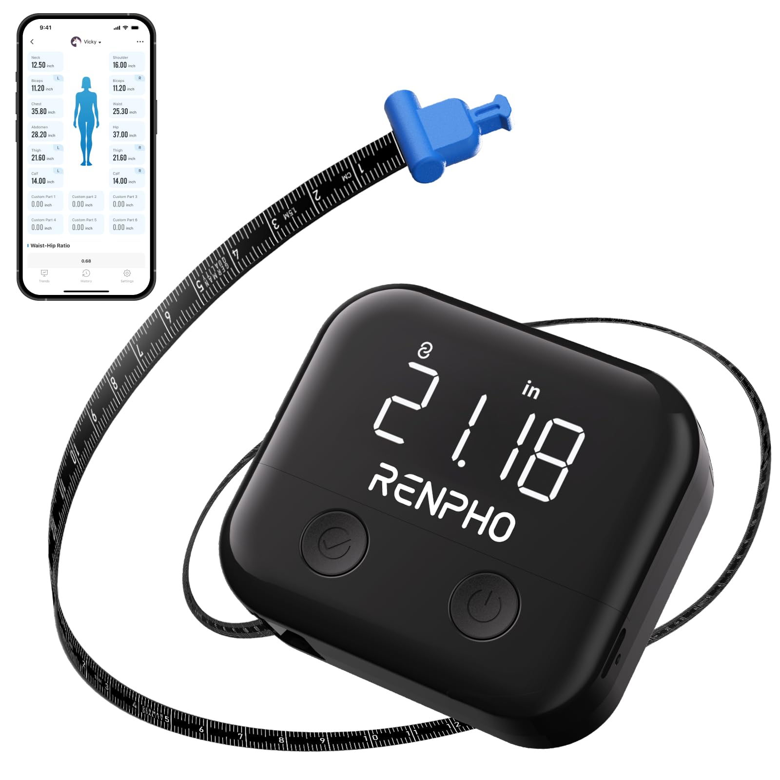 RENPHO Smart Body Measuring Tape