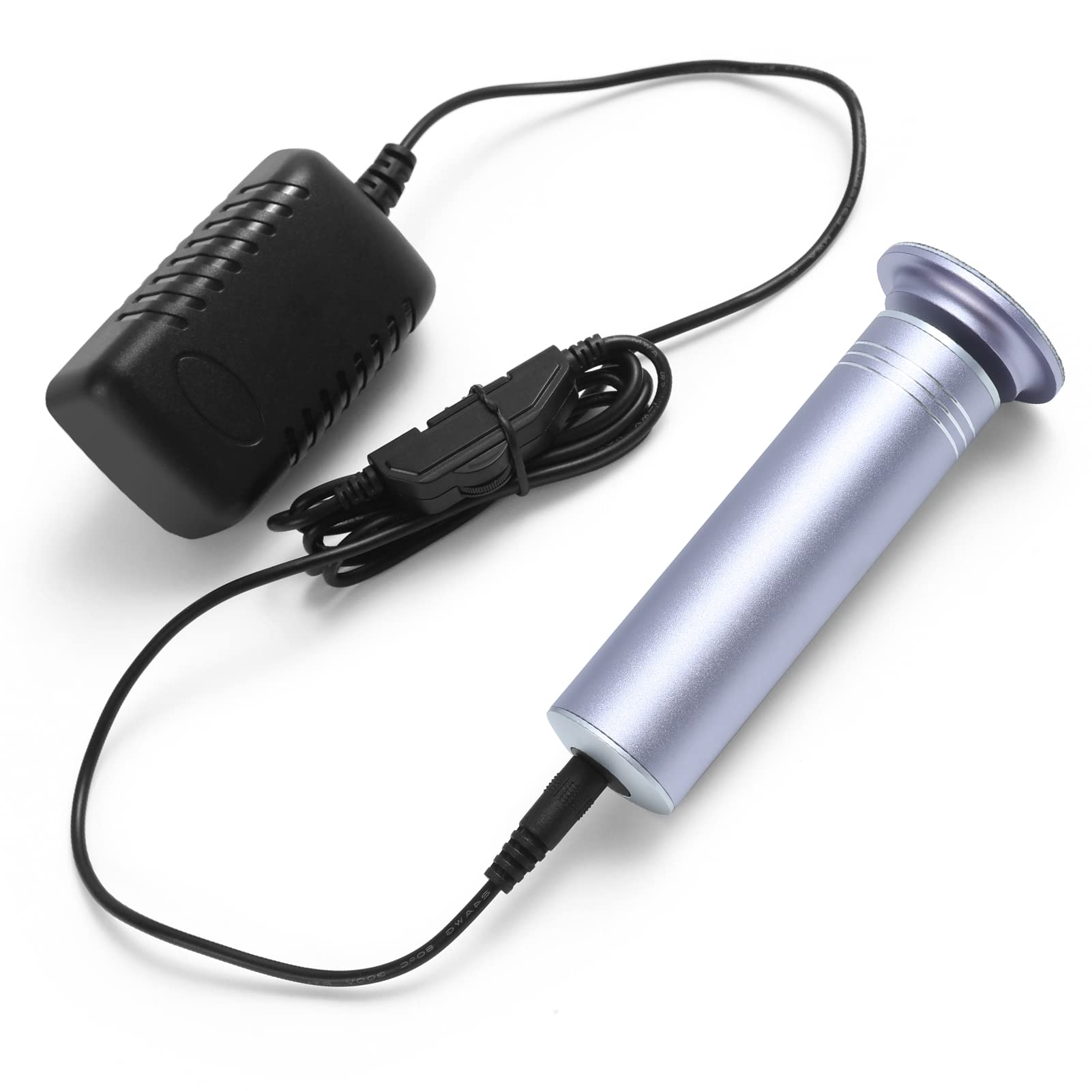 Rallador de pies pedicura eléctrica anticallosidad lima pies eléctricos para cuerno (velocidad ajustable) con 60 almohadillas de repuesto para mujeres y hombres pedicuros (FCR-2 gris)