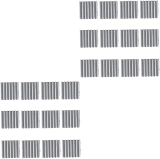 Generic 48 Pcs Heat Sink High Power Radiator Chip Aluminium Cooling Fin Ic Module Radiator Electronic Chip Radiator Mini Chips Radiator with Tape Ic Chip Cooler Aluminum Cooling Module