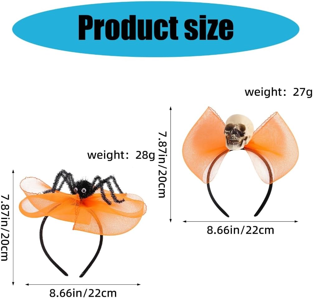 10Pcs Hair Bands Delicate Bowknot Hair Accessory for Costume Dress Up