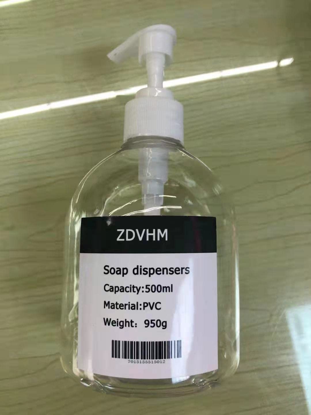 ZDVHM Soap Dispensers Plastic Bottle Container Squeeze Container