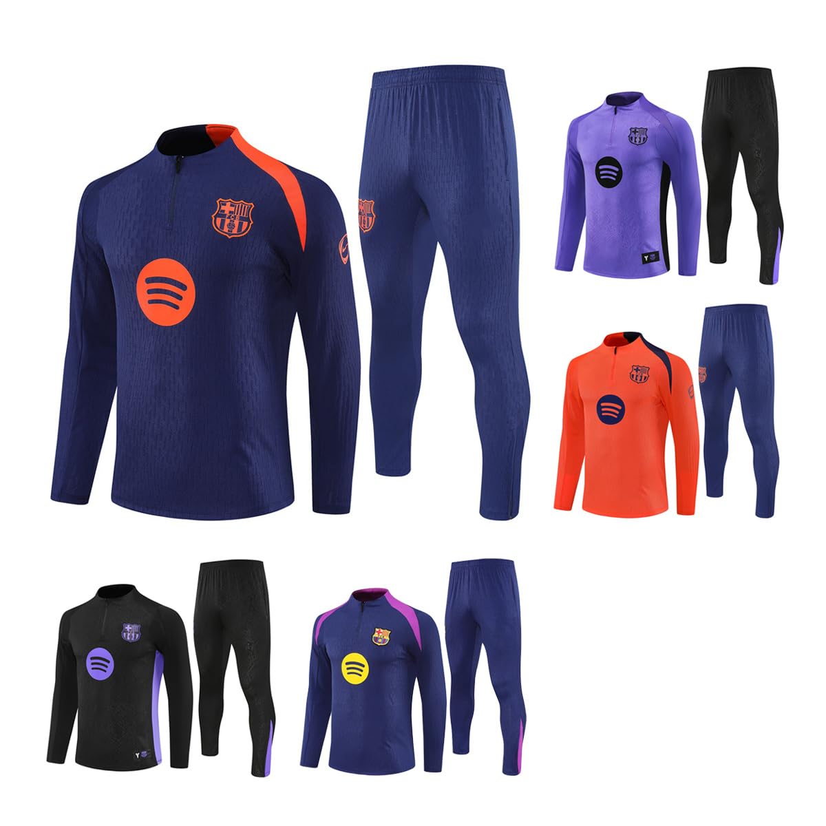 【新品未使用】25-26 シーズン バルセロナ ロングスリーブ 上下セット Amazon | [HEBANDY] バルセロナ ユニフォーム 上下セット 秋冬 バルサ