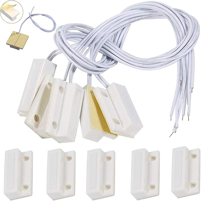 Capteur De Porte Fenêtre Filaire, Interrupteur Mag... – Grandado