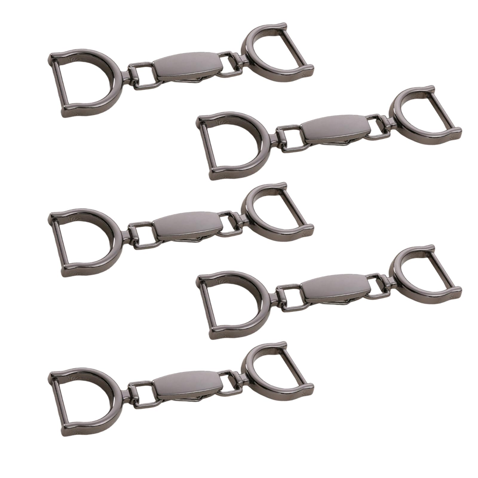 PANGBOER Metal Interconnected Grip for Skirt Belts Quick Tool Complimentary Installation Elegant Metal Slide Grip