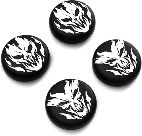 Miniatura 2 de PlayVital Thumb Grip Caps for Steam Deck LCD, Silicone Thumbsticks Grips Joystick Caps for Steam Deck OLED - Fire Demons