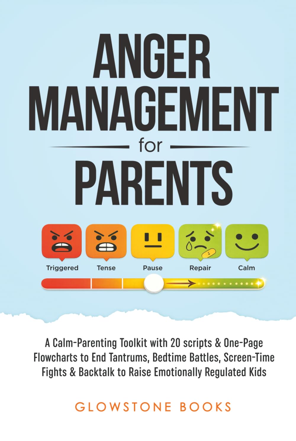 Anger Management For Parents: A Calm-Parenting Toolkit with 20 scripts & One-Page Flowcharts to End Tantrums, Bedtime Battles, Screen-Time Fights & Backtalk to Raise Emotionally Regulated Kids
