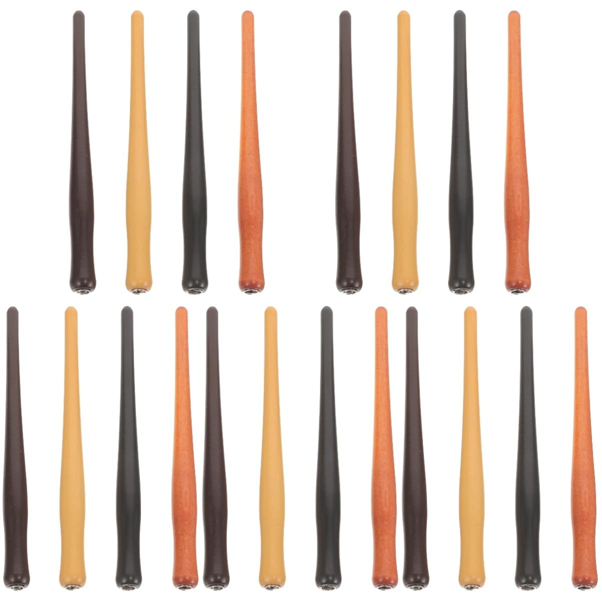Operitacx 20stücke Teiliges Retro Dip Pen Holder Praktische Komfortable Stifthalter Für Kalligrafie Und Zeichnen Für Kreative Und Kunstliebhaber