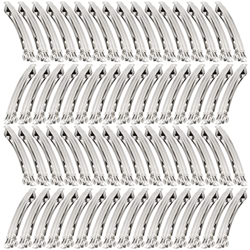 Barrettes à cheveux rectangulaires métal 10cm AUEAR pince queue de cheval pour femme et fille