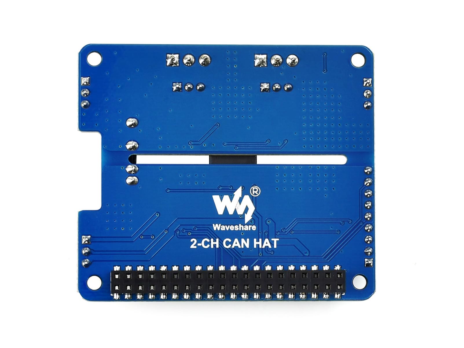 Carte d'extension 2 canaux CAN HAT isolée CAN Bus pour Raspberry Pi/STM32/Arduino avec MCP2515 + SN65HVD230 Dual Chip Solution