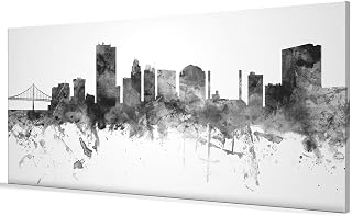 Toledo Ohio Skyline Box Canvas Print -2578
