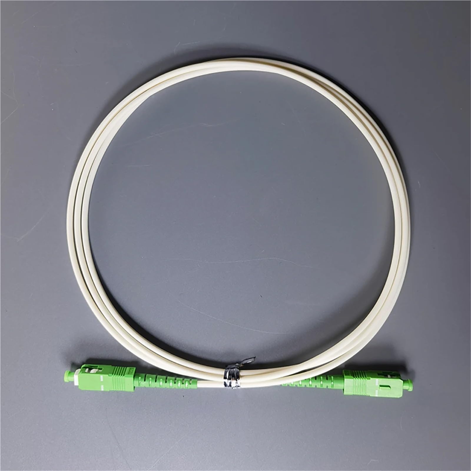 10/PCS Fibra Optica S-SC Simplex Mode Optical Fiber Patch Cord FTTH 1.5M/2M Indoor Patch Cord(10 PCS 2M)