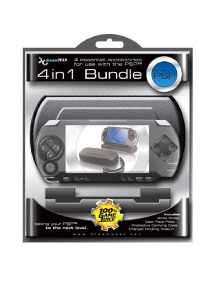 PSP Starter Kit 4 In 1 Black