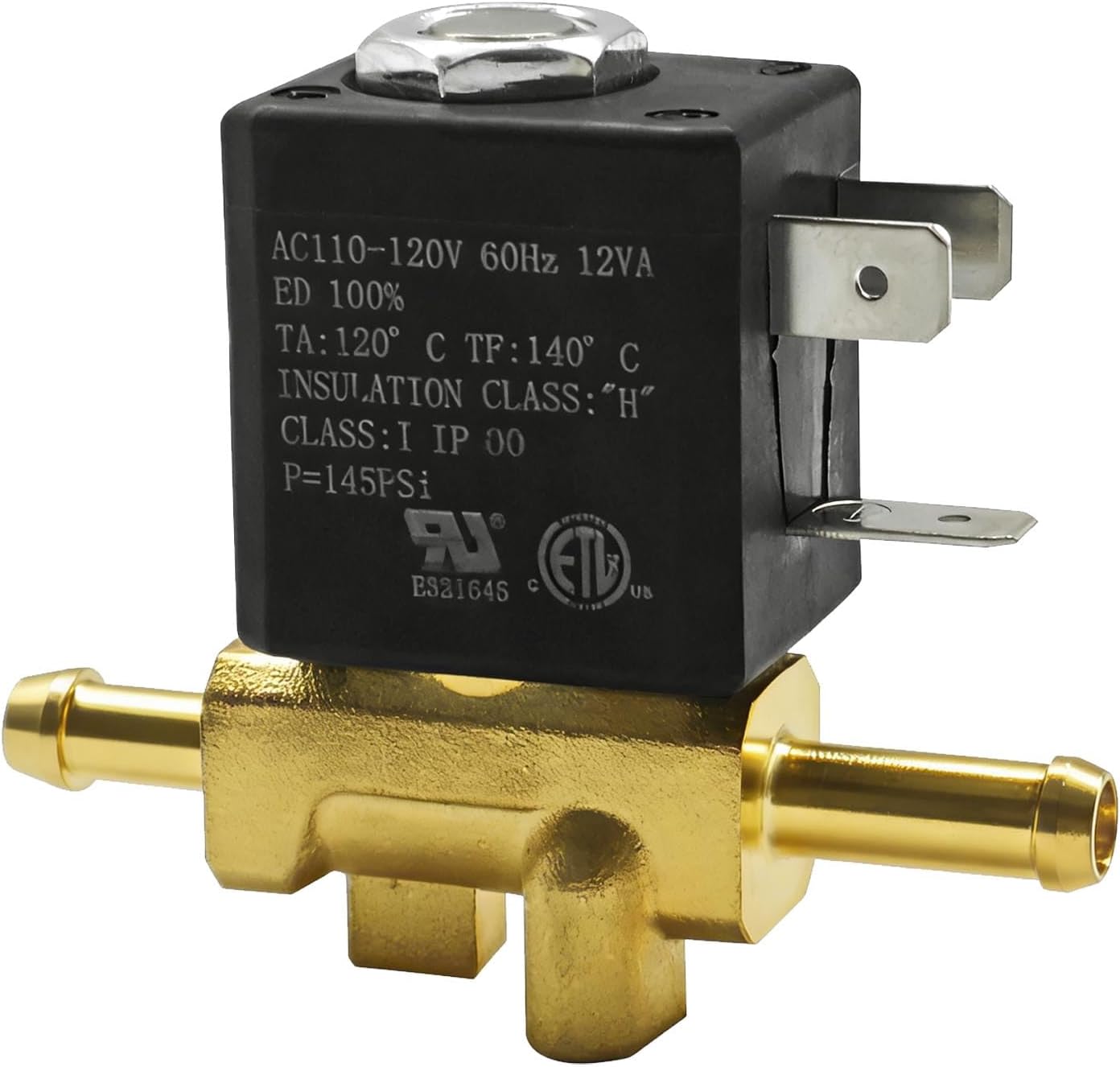 203-7436 2037436 Clean Machine Solenoid Valve Fits for Bissell BigGreen Commercial Carpet Cleaners – Fits 40M1, 86T3, Bg10N2