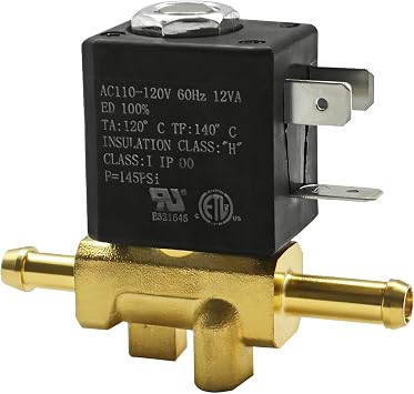 203-7436 2037436 Clean Machine Solenoid Valve | Fits for Bissell BigGreen Commercial Carpet Cleaners Fits model 40M1, 86T3, 3288, Bg10N2