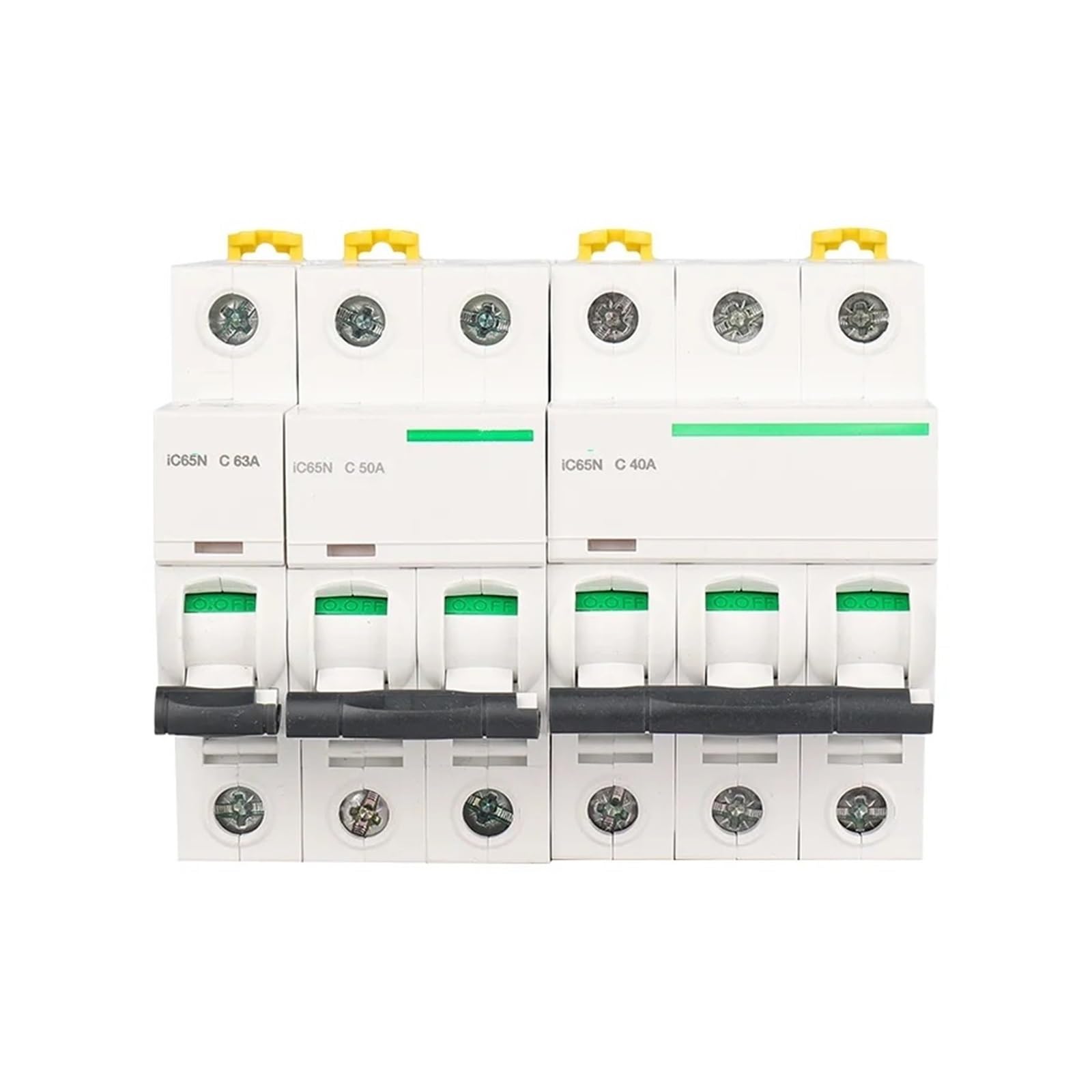 Disjoncteur 1P MCB, Courbe C, Commutateur D'air 1A-63A For Circuits Électriques(4P,20A)