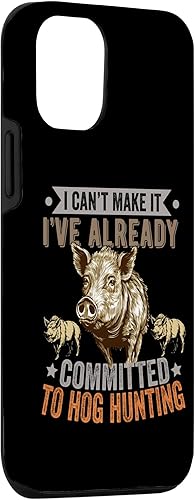 Miniatura 6 de iPhone 12 mini cerdo caza hombres papá jabalí salvaje cazador de cerdos divertido caso