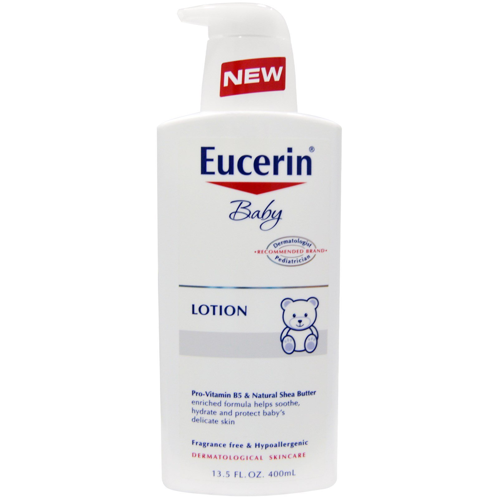 Eucerin Baby EUcerin, Baby, Lotion, Fragrance Free, 13.5 Fl Oz (400 ml)