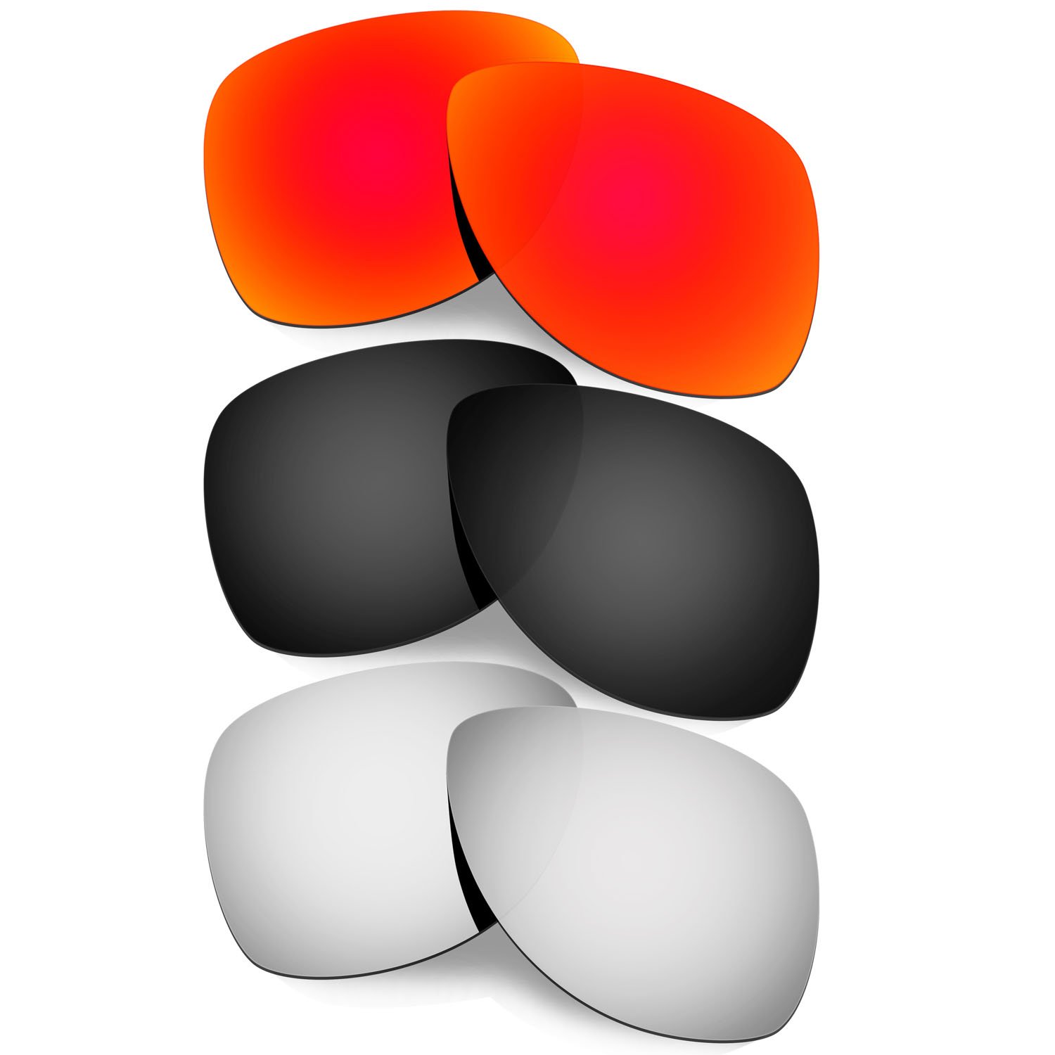 Cristales de repuesto compatibles con Oakley Dispatch 2 pack triple 8