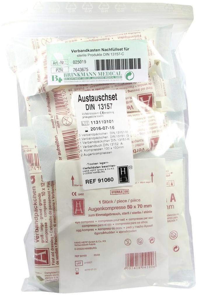 VERBANDKASTEN Nachf.Set f.sterile Prod.13157-C