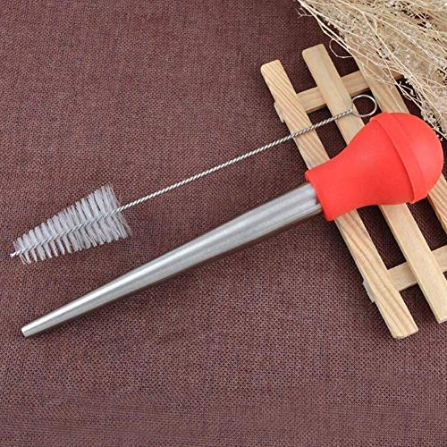 Turkey Baster Syringe For Cooking, Baster Syringe For Thanksgiving, Stainless Steel Turkey Baster With Needles And Cleaning Brush #TOP5