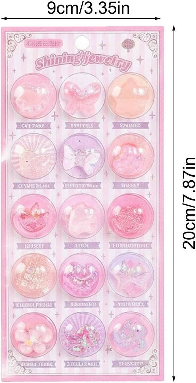 Journal Stickers, Cute 3D Stickers, Craft Supplies, Journal Diary Notebook image 5