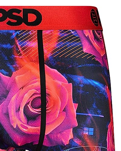 PSD Men's Digi Rose Boxer Briefs, Multi, L3