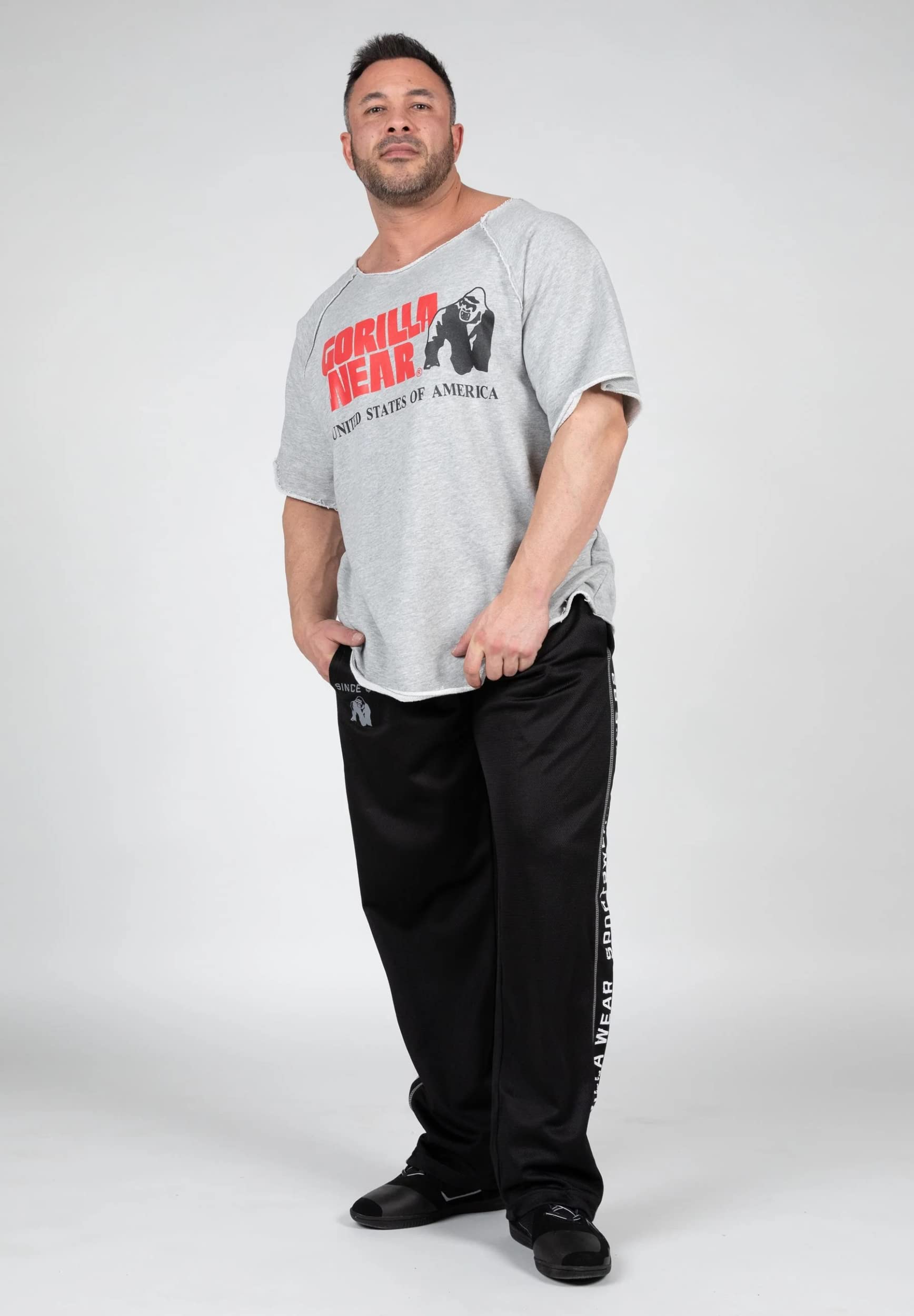 GORILLA WEAR Classic Workout Top Dark Green