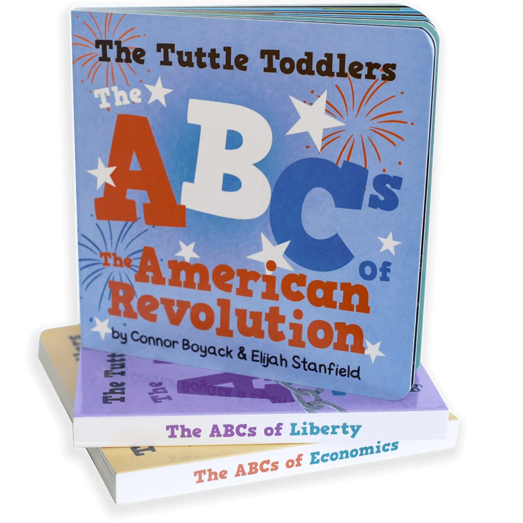 Tuttle Twins Toddler Combo 3 Set: ABC's of Economics, Liberty, and the American Revolution