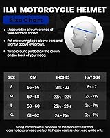 Vista 6 de ILM Motorcycle Full Face Modular ATV Helmet Three in One Snowmobile Casco with Pinlock Anti Fog Visor for Men Women DOT Model-909F