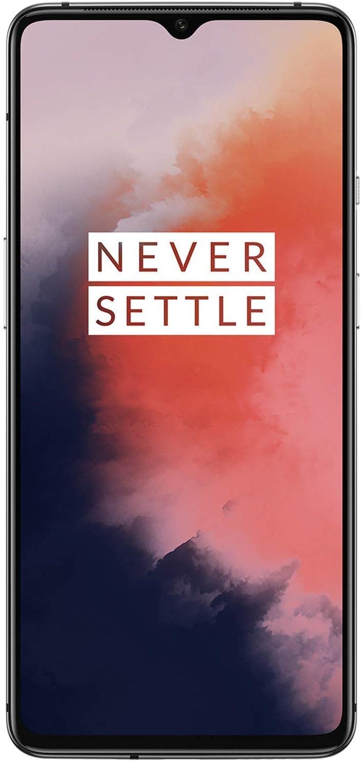 OnePlus 7T Dual Sim 128Gb 8Gb Ram Factory Unlocked 4G Lte Android Smartphone International Version Frosted Silver