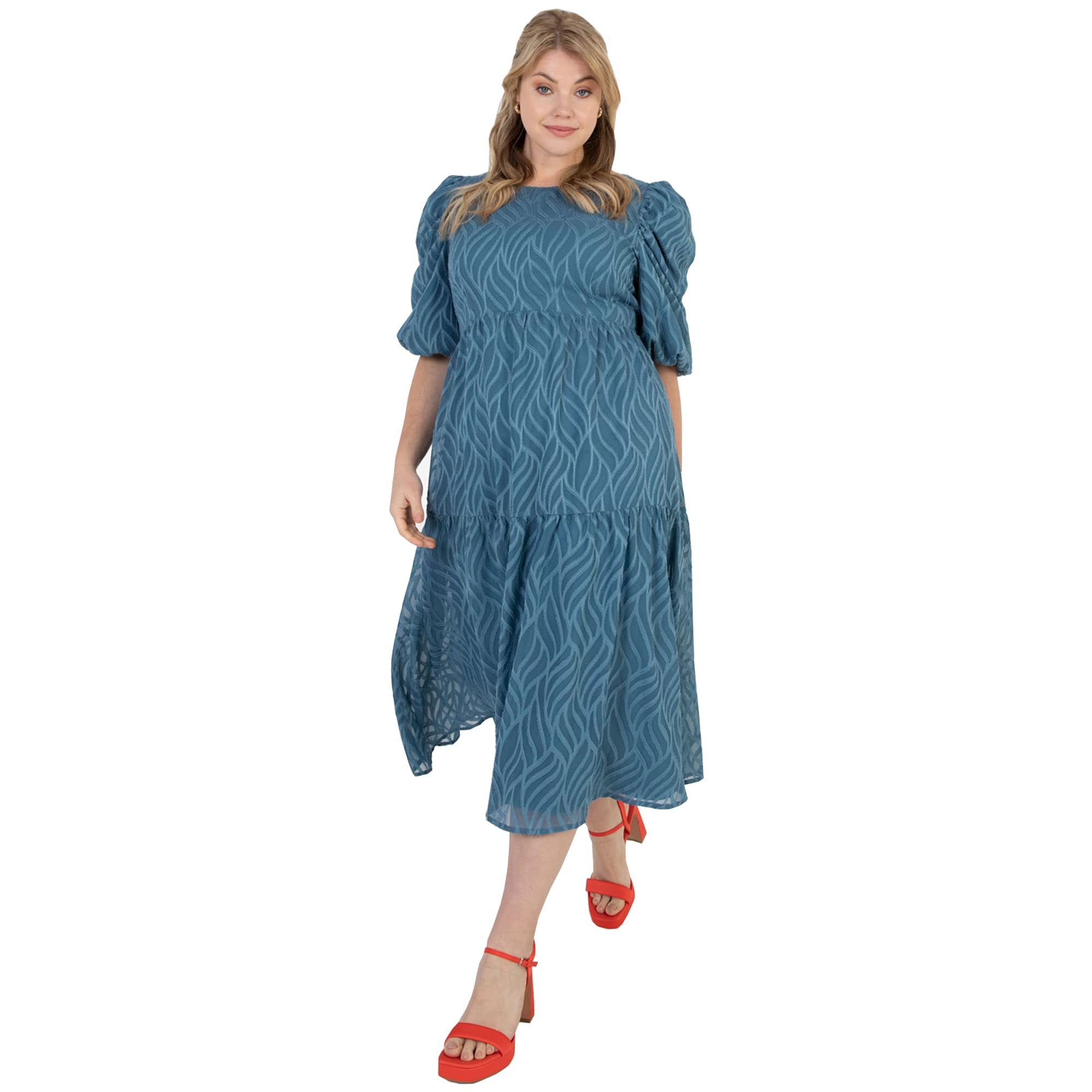 Lovedrobe Women's Dress, Blue, 20