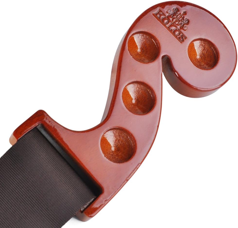 Cello Endpin Rest Cello Endpin Anchor---Wooden Non-slip Endpin Stopper for Bass Cello Endpin Holder Stand Cello Antiskid Device (red)